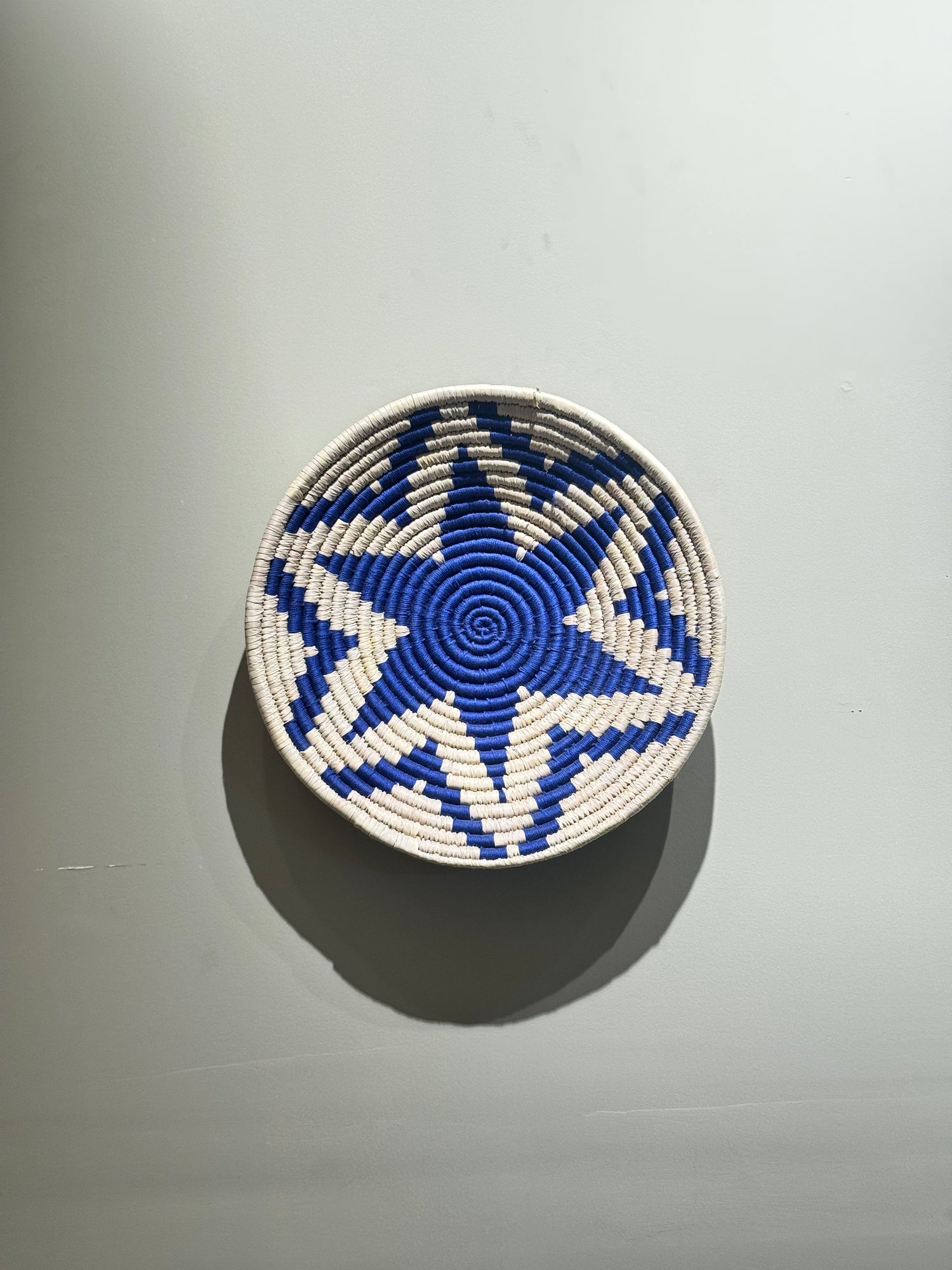 Stellar Indigo Sabai Wall Hanging