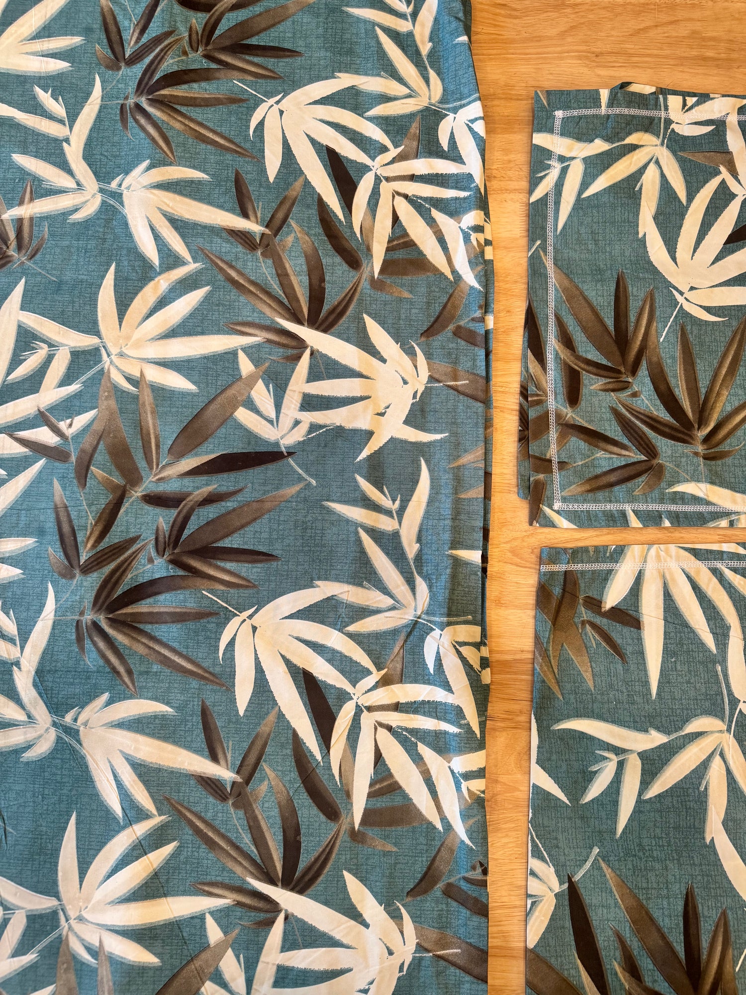 Teal Bamboo Oliver Super King Size Bedsheet