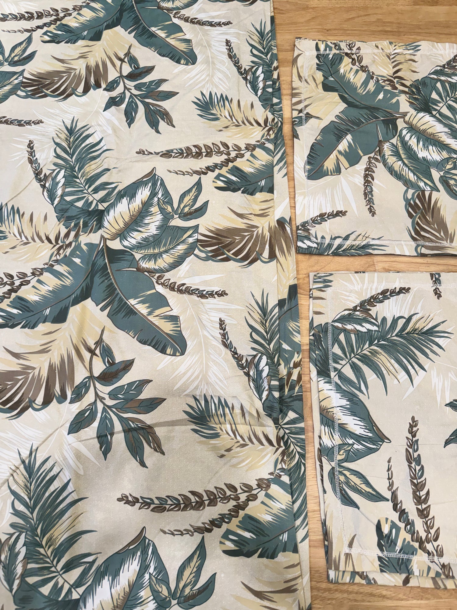 Tropical Palm Oliver Super King Size Bedsheet