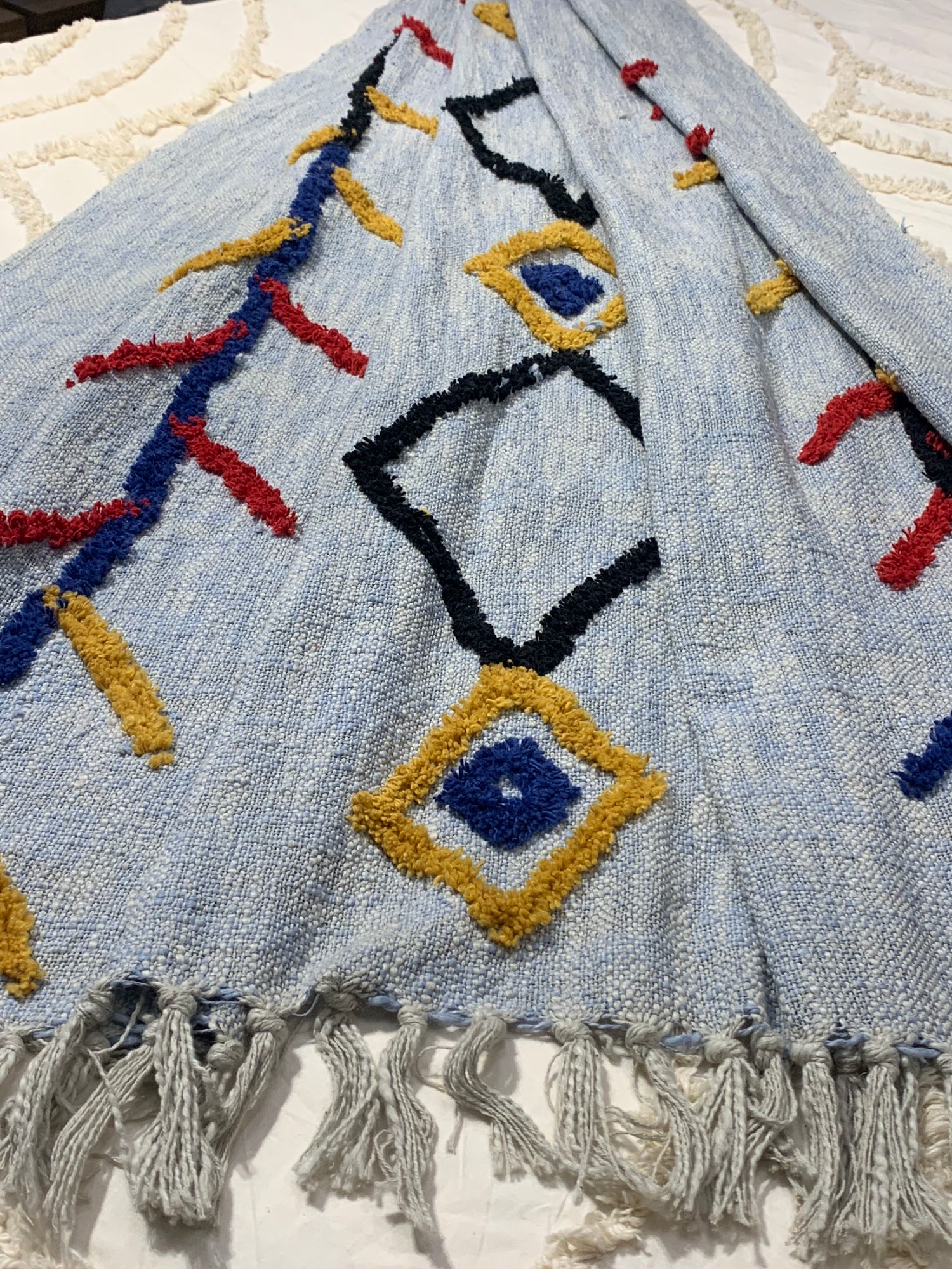 Boho Bliss Textured Sofa Throw