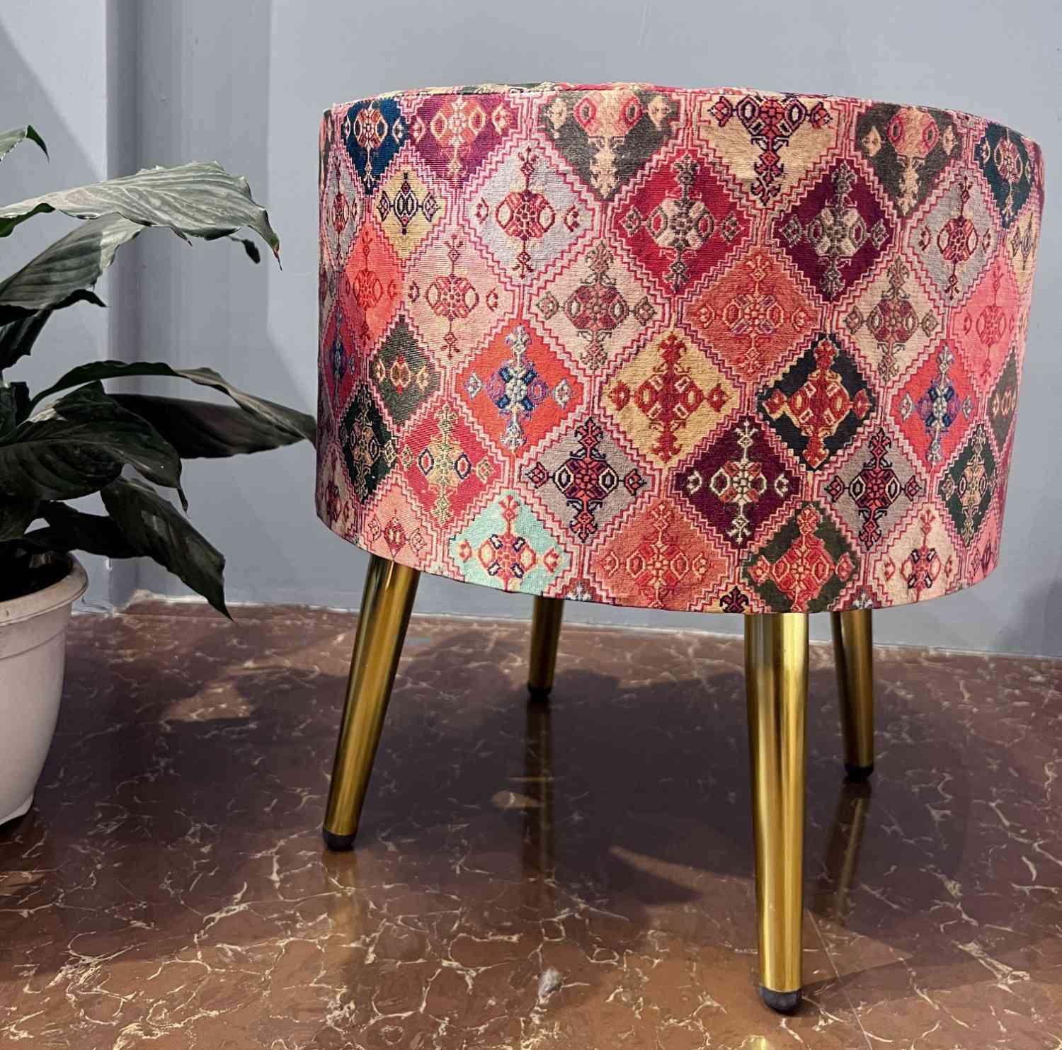 🌅-moroccan-sunset-printed-boho-ottoman-stool-luxe-bohemian-accent-piece-✨