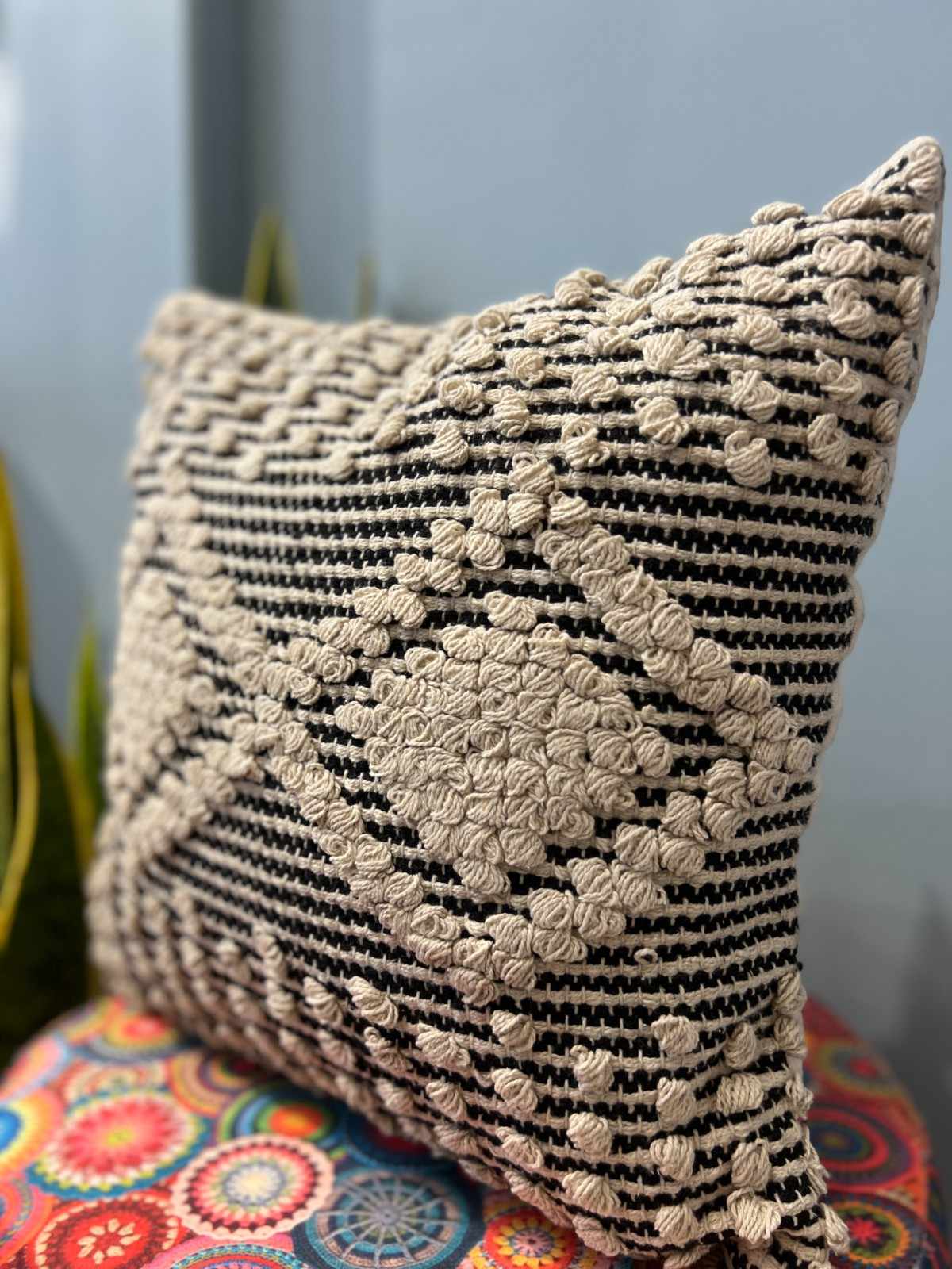 ✨ Stellar Drift Cushion Cover – Cosmic Elegance for Modern Interiors ✨