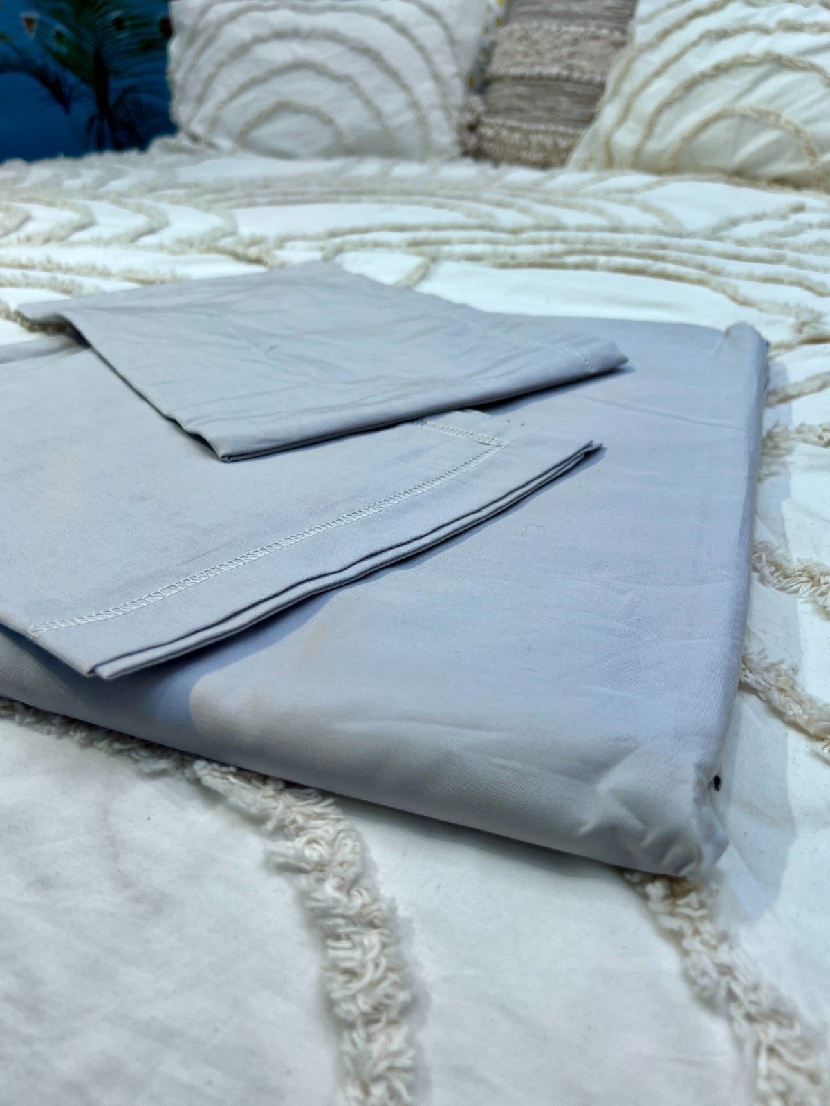 Misty Eucalyptus Pastel Bedsheet – Refreshing Calm Meets Contemporary Elegance