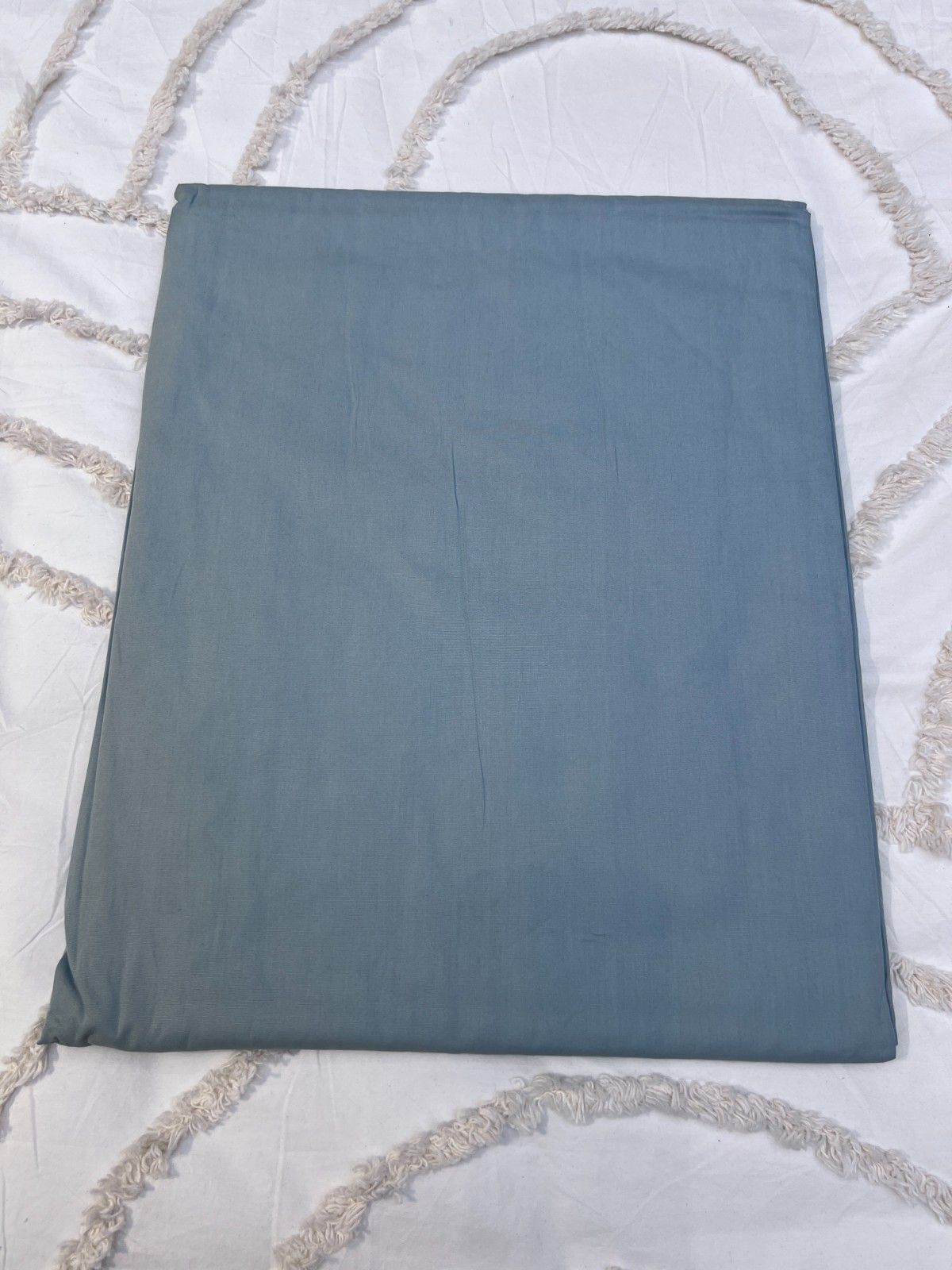 Agave Shadow Pastel Bedsheet – Subtle Sophistication with Nature’s Calm