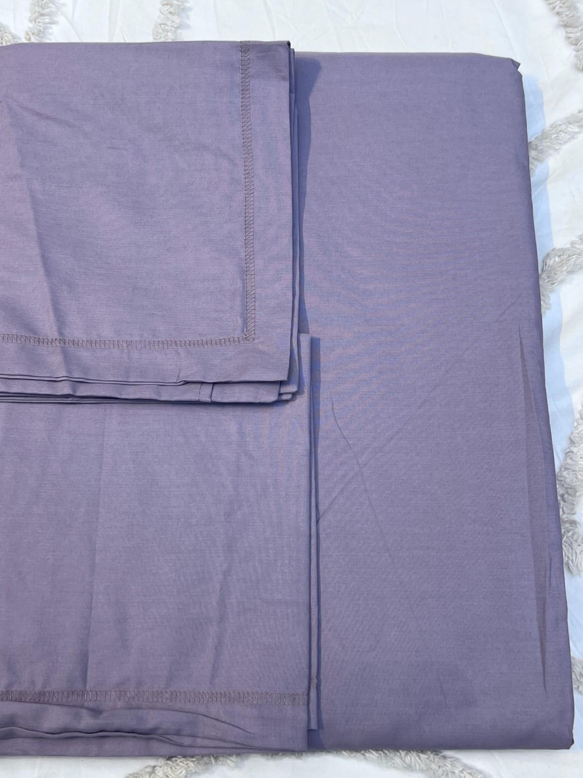 Amethyst Whisper Pastel Bedsheet – Soothing Elegance for Serene Spaces