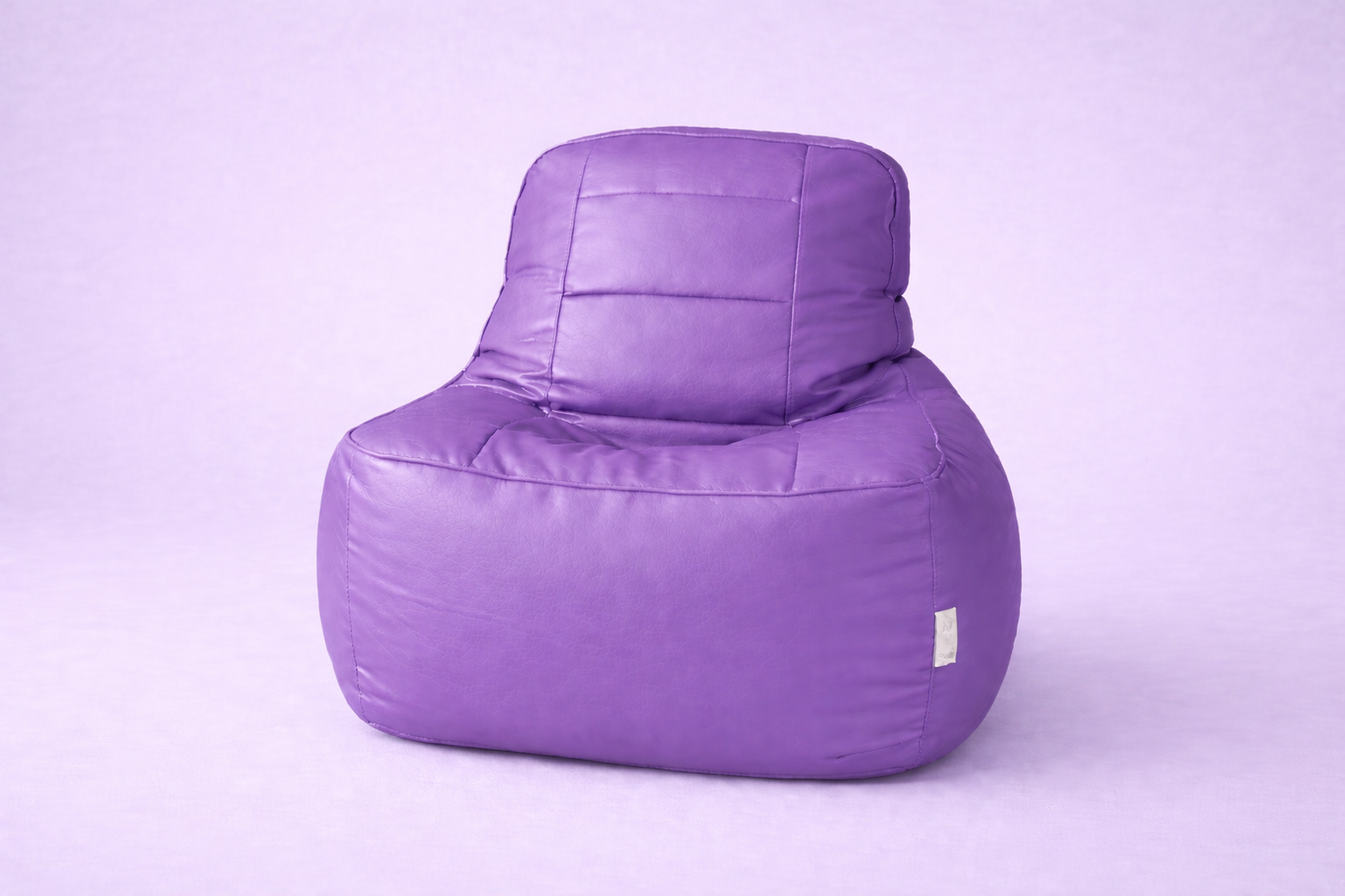 Violet Leatherette Rester Bean Bag – Royal Ergonomic Lounger Chair
