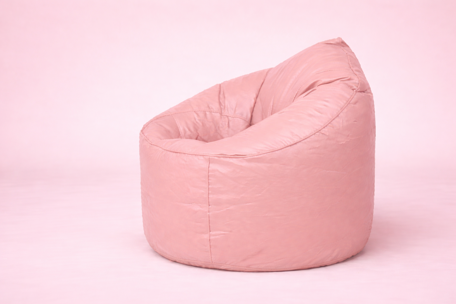 Pink Mudda Bean Bag – Premium Leather Seat