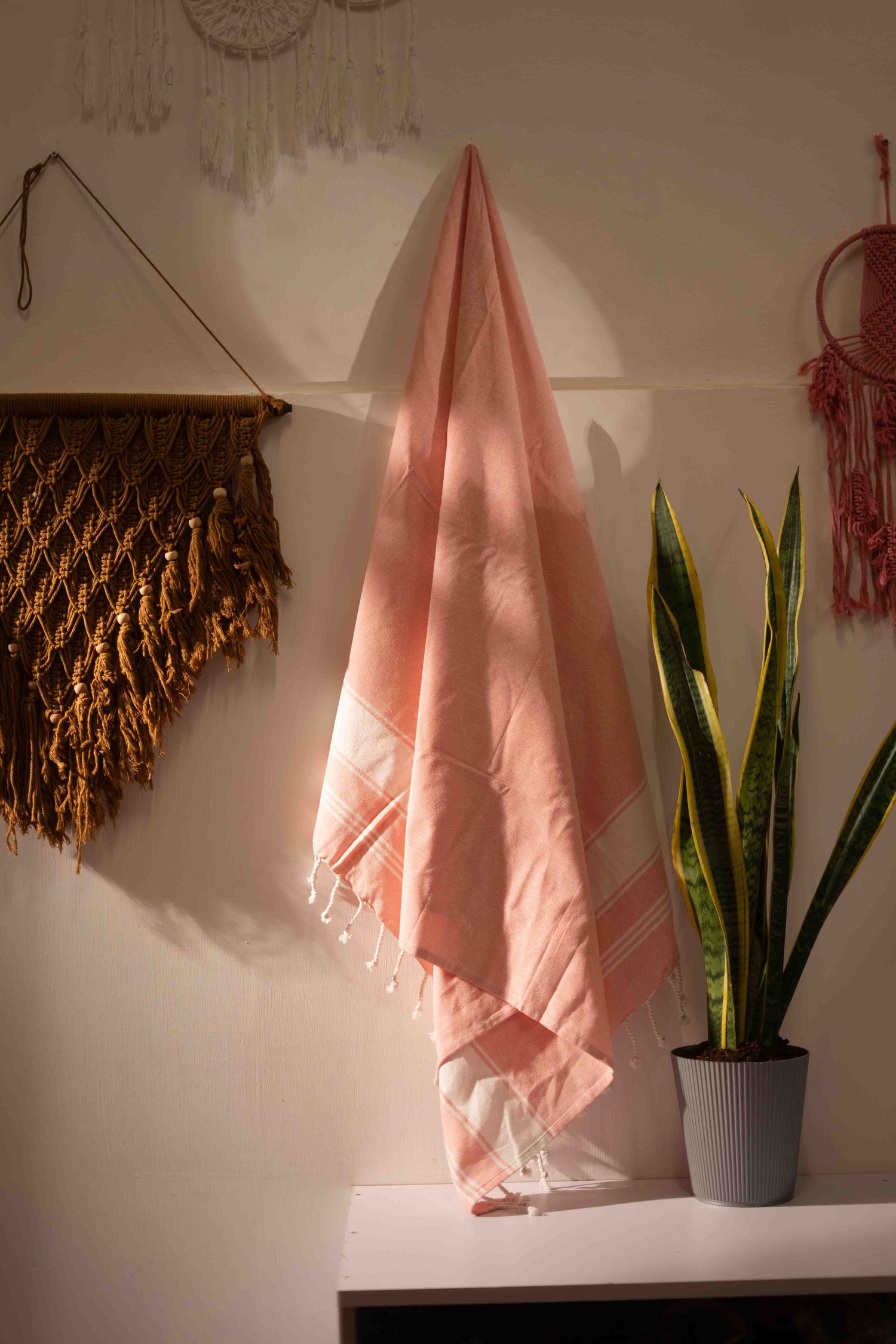 Rose Blush Luxe Turkish Bath Towel