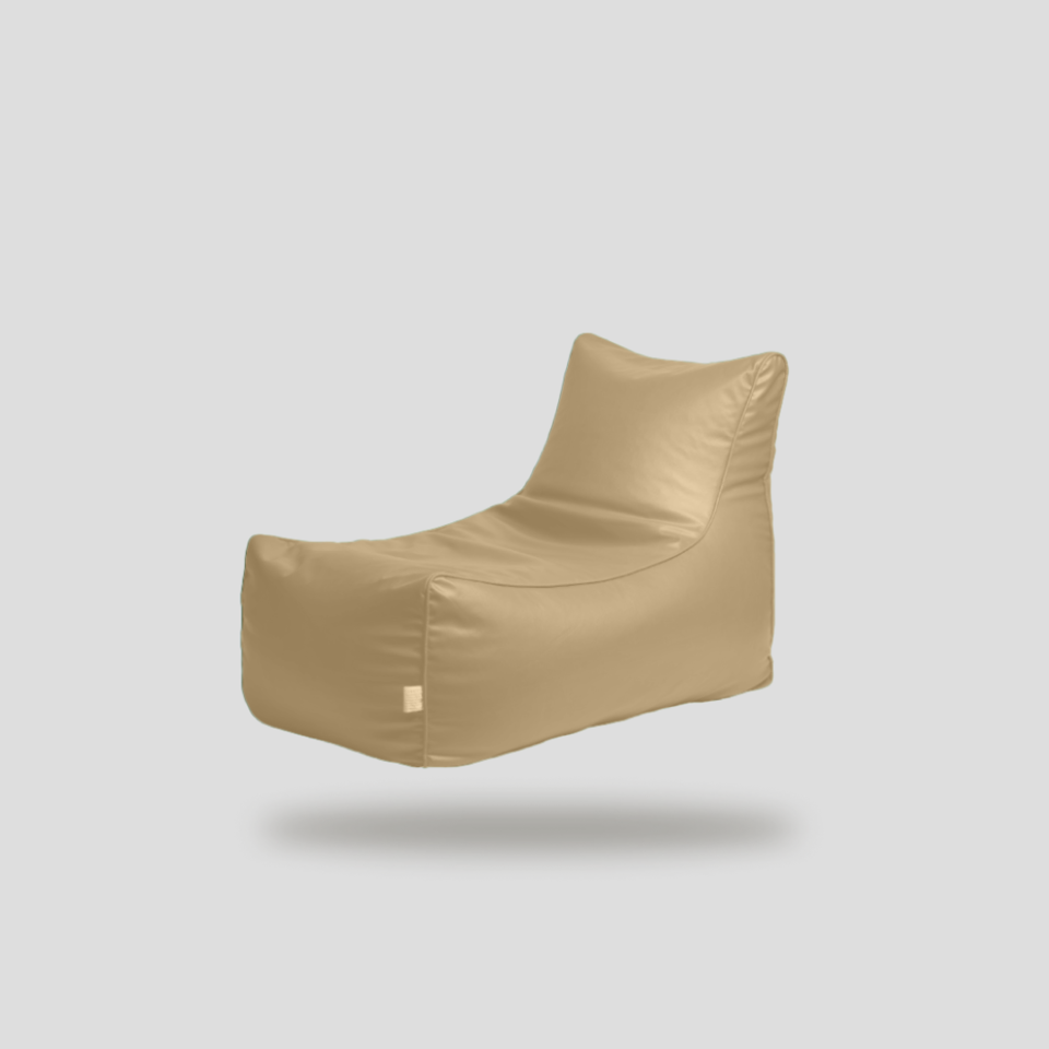 Beige Lounger Bean Bag Cover Only