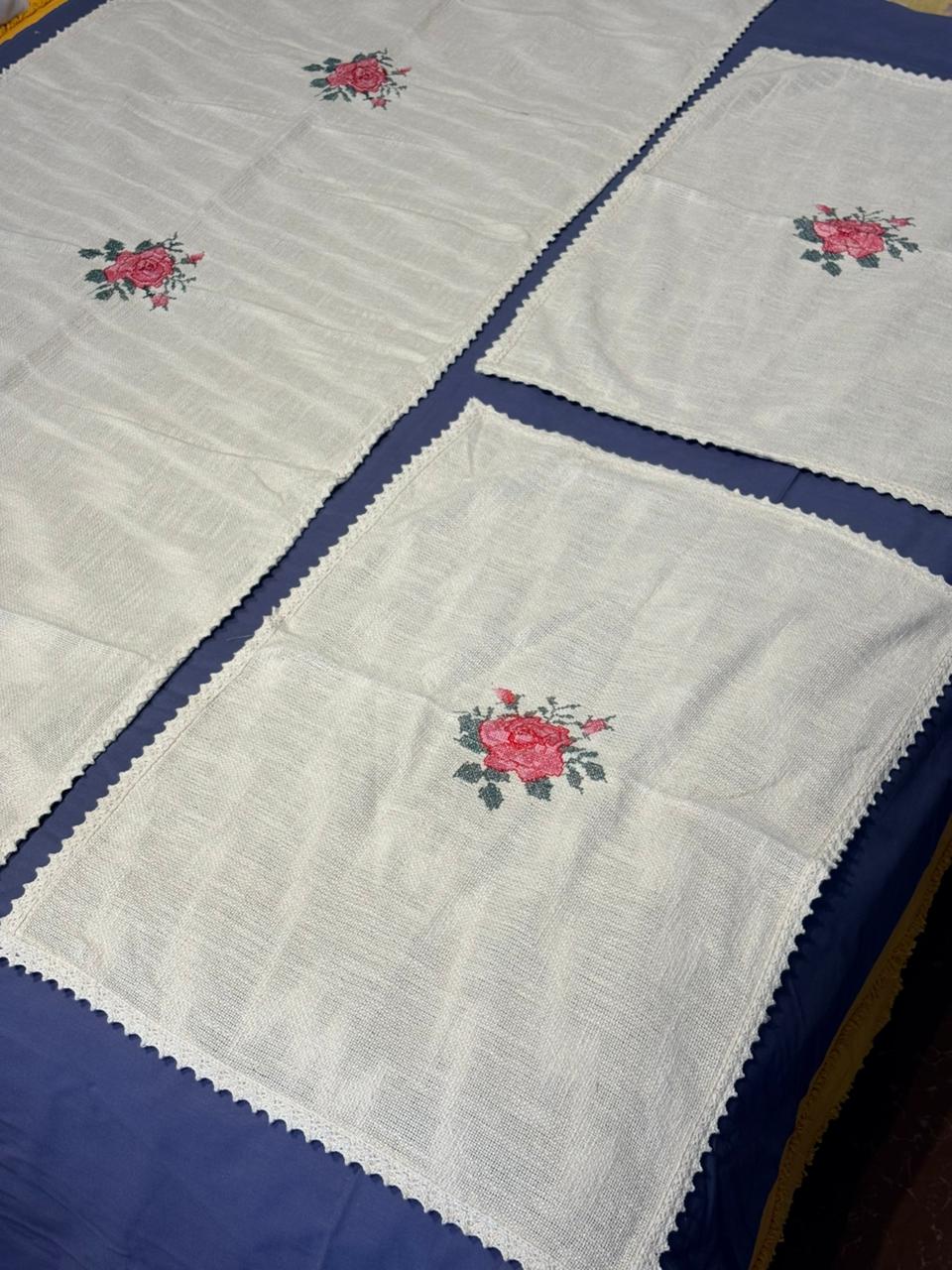 White Linen Sofa Cover