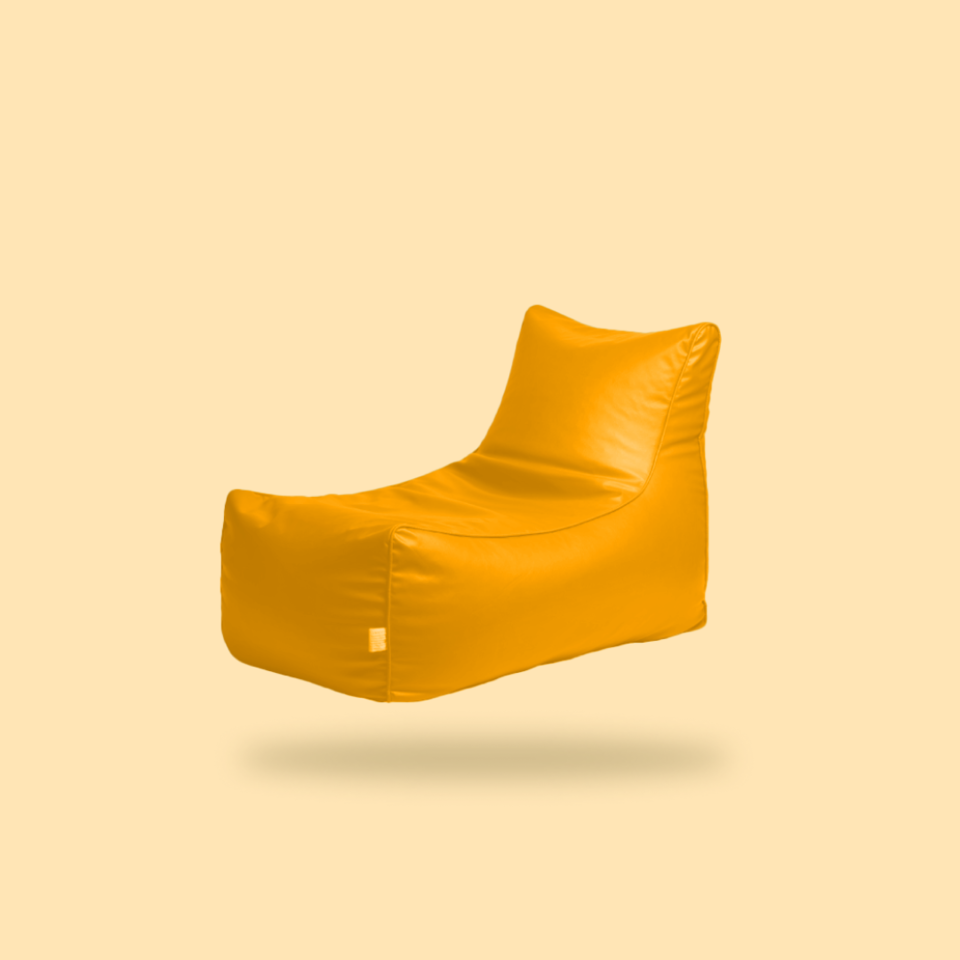 Orange Lounger Bean Bag Cover Only