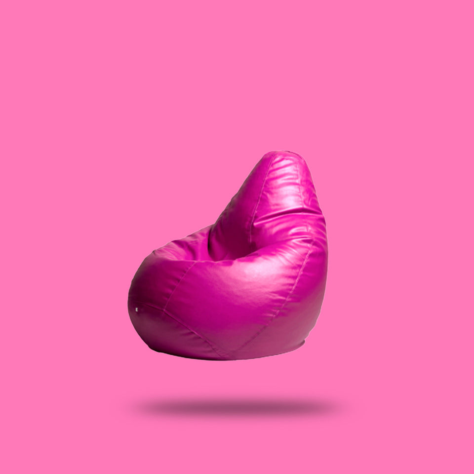 Classic Sac Pink Bean Bag with Beans