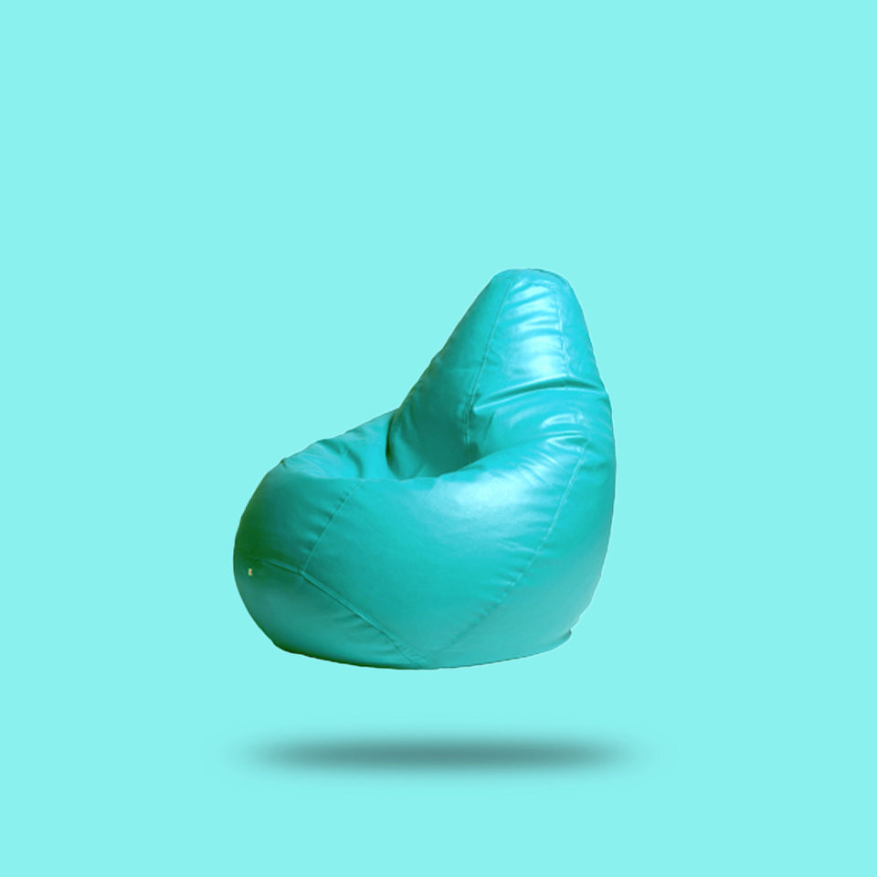 Sky Blue Bean Bag with Beans