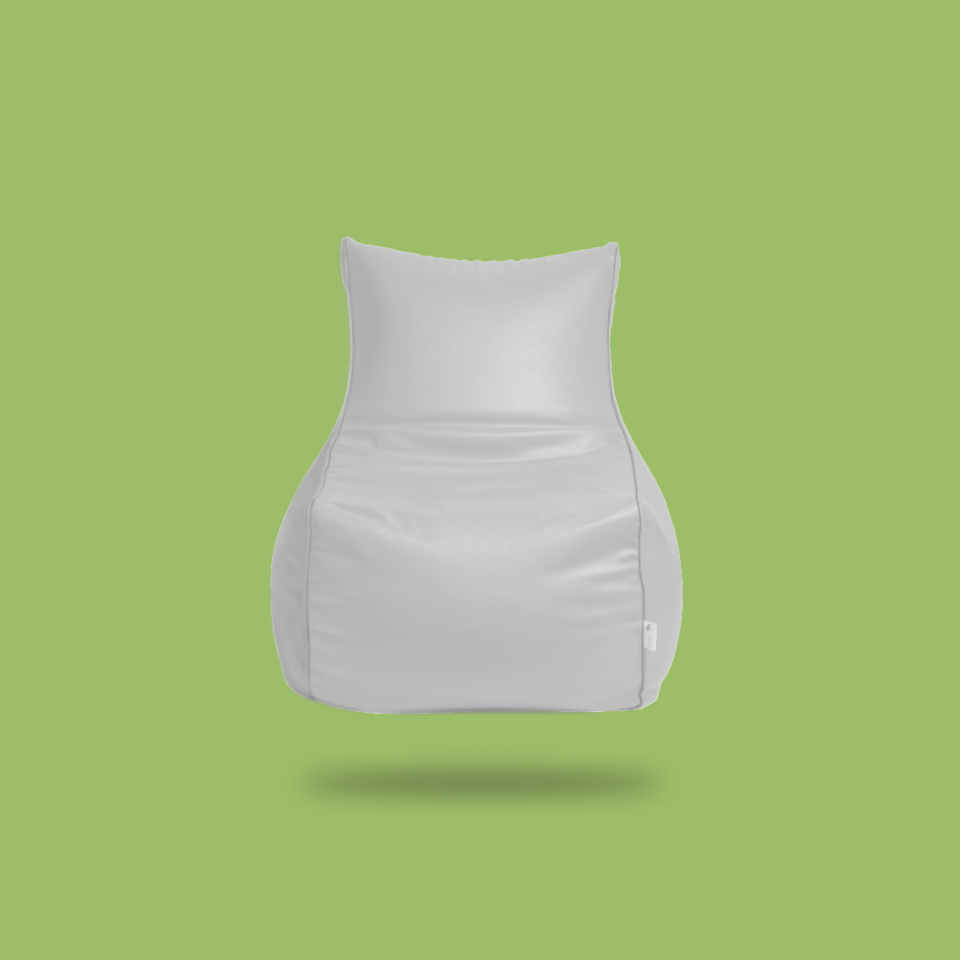 White Lounger Bean Bag Cover Only