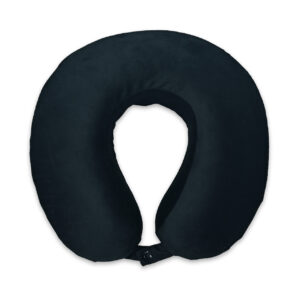Travel Neck pillow - BLACK | U shaped |Soft Memory Foam