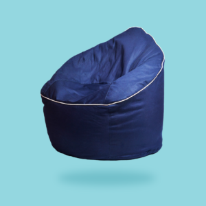 Denim Couch Chair - Beanbag with beans